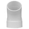 Charlotte Pipe And Foundry Charlotte Pipe Schedule 30 3 in. 3 in. D PVC 45 Degree Street Elbow 1 pk PVC013230600 - alternate 5